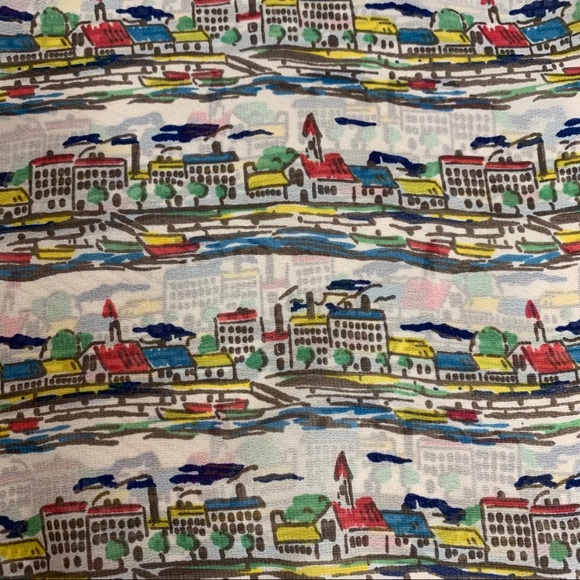 Banana Republic Seascape Print Tank Size Medium - Picture 6 of 7